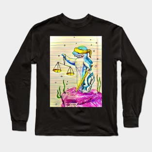 Scales of Justice Long Sleeve T-Shirt